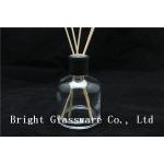 Glass Empty Reed Diffuser Bottle With Diffuser Rattan for sale