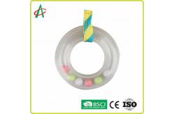 China Soft boa Spiral Pram Toy 68cm*35cm With Plush Duck And Mirror supplier