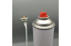 China Two Chamber 360 Degree Aerosol Valve For Full Orientation Spraying supplier