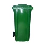 Freestanding 240 Litre Garbage Bin HDPE Outdoor Plastic Garbage Can