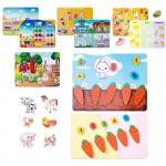 Sedex Matte Art Paper Montessori Quiet Book Children Toy Paste Book