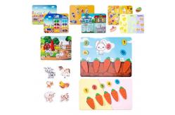 China Sedex Matte Art Paper Montessori Quiet Book Children Toy Paste Book supplier
