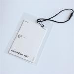 UV Varnishing Custom Made Folded Hang Tags for sale