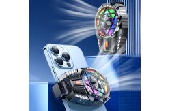 China X112 Phone Cooling Fan 300mah Rechargeable with RGB Light Three Adjustable Speeds supplier