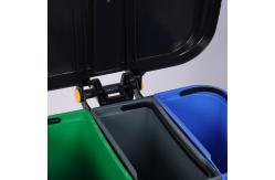 China Two / Three Classification Dry Wet Dustbin For Wet And Dry Waste supplier