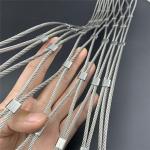 3x3 M Silver 304 316 Anti Rust Bird Netting Bird Mesh For Protecting Zoo Enclosure for sale