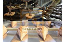 China Ice Cream Sugar Cone Making Machie / Cone Wafer Biscuit Machinery supplier