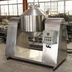 Double Cone Shape Rotating Powder Blending Machine High Speed