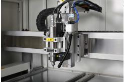 China Offline PCBA Curve Cutting Machine Single Double Table PCBA Router Machine supplier
