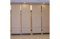 China Movable Aluminum High Modern Wood Panels Office Hotel Sliding Folding Partition Walls supplier