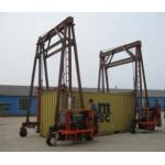 Fast Moving Different Scenes Wheeled Mobile Gantry Cranes For Various Construction for sale
