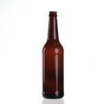 Customized Shape 200Ml 250Ml 300Ml Party Bottle  Glass Beer Bottle With Aluminum Lid