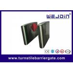 304 Stainless Steel Flap Barrier Gate DC 24V Motor For Office Buildings for sale