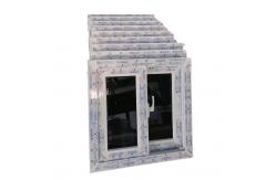 China Smooth Operation Energy Efficiency PVC Sliding Window UPVC Double Glazed Design supplier