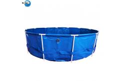China Hot sell waterproof sunscreen rectangular live fish farming tank pond supplier