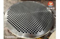 China Normalized Carbon Steel Tubesheet Sa516 Gr.70n Heat Exchanger Component supplier