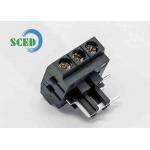 Wire Range 0.2-2.5mm2 Spring Terminal Block 2 Poles Temperature Range minus 40 to plus 105 Degrees Celsius Electrical Connector for sale