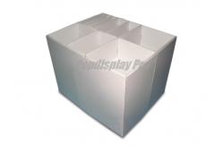 China Foldable Cardboard Retail Pallet Displays 9 Segments Easy Assembly supplier