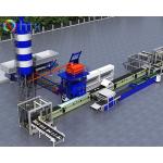 Automatic Concrete Retaining Block Dosing Machine Artificial Stone Production Line