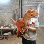 Animatronic Dino Hand Puppet Weatherproof Brachiosaurus Puppet