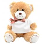 Quick Rebound 20cm Hoodie Bow Teddy Bear Plush Toys For Children for sale