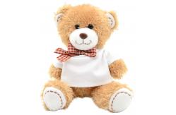 China Quick Rebound 20cm Hoodie Bow Teddy Bear Plush Toys For Children supplier