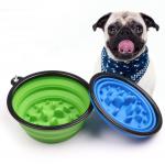 Collapsible Silicone Puzzle Pet Travel Bowl Lead Free for sale