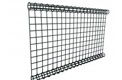 China HGMT Square Post Galvanized Double Loop Wire Fencing supplier