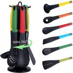 Multifunction Nylon Cooking Utensils , ODM Heavy Duty Plastic Cutlery Sets for sale