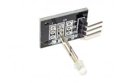 China Professional LED Light Arduino Sound Sensor Module 3mm 10mAh Curency supplier