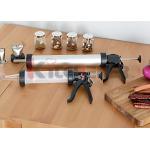 Two Nozzle Plastic Jerky Blaster Non Corrosive Tube With Heavy Duty Drive / Handle for sale