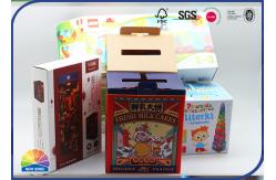 China 1C Print Custom Logo Corrugated Paper Boxes Embossing Packaging supplier