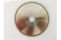 China D50/60 Electroplated Diamond Saw Blade For Cutting Ceramics supplier