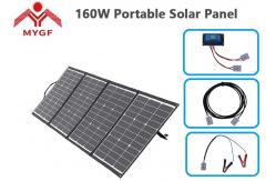 China Easy Operation Portable Solar Panel 160W With Built In Charge Controller supplier