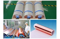 China 105um High Ductility Thin Copper Foil For Epoxy Board High Peel Strength supplier