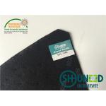 Black Men Garment Shoulder Padding With Polyester / Cotton / Glue