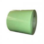 Ppgi / Ppgl Pre Painted Galvalume Coils 1250mm - 1500mm Width G550 Pea Green for sale