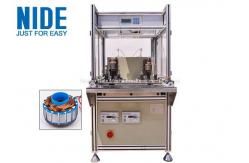 China Single Flyer Automatic Coil Winding Machine 2 Stations For Fan Motor supplier