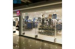 China Anti Theft 2.2mm PC SS 201 Clear Roller Shutters supplier