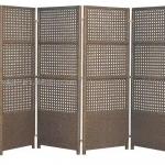 Fabricated Office Hotel Decor Partition Wall Panel Folding Wall Screen Folding Garden Fence for sale