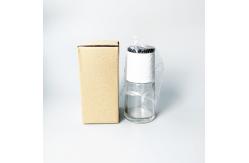China refillable 120ml Glass Ceramic Salt And Pepper Mills supplier