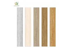 China 6mm SPC Stone Plastic Composite Flooring 7x48 Inch Waterproof Anti Slip R9 Fire Resistant Class B for Residential and Light Commercial supplier