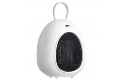China White 500W Electric Fan Heater Portable Oscillating Ceramic Tip Over Protection supplier