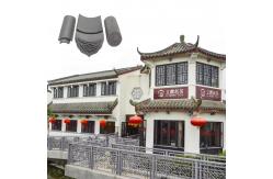 China China Garden House Ancient Chinese Classic Roof Tile Clay Chinese Retro Tile supplier
