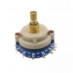 CE 0.8mm Continuous Rotary Switch 0.5A 4 Pole 2 Position Rotary for sale