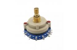 China CE 0.8mm Continuous Rotary Switch 0.5A 4 Pole 2 Position Rotary supplier