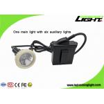 1.11W 10000lux 6.6Ah Rechargeable Mining Cap Lights
