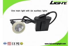 China 1.11W 10000lux 6.6Ah Rechargeable Mining Cap Lights supplier
