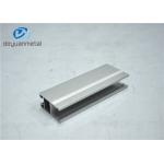 Customized Shape Silver Aluminium Window Profiles For Office High Strength for sale