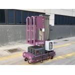 10M Aluminum Aerial Work Platform(Single Mast) 125Kg Loading Capacity for sale